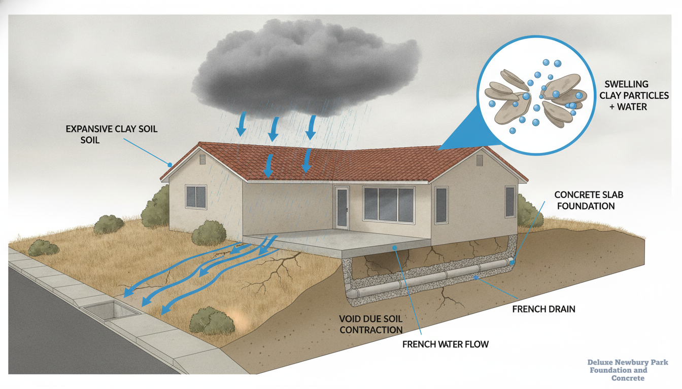 How Newbury Park's Soil and Climate Drive Foundation Problems — and What You Can Do About It